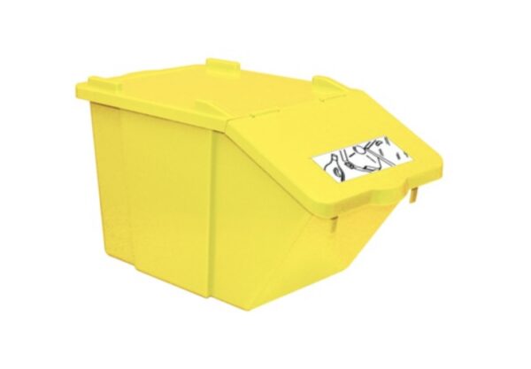 3667C PICK-UP CONT.GIALLO LT.45 PLASTICA