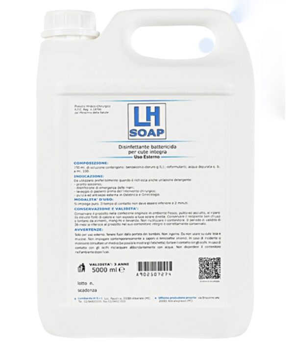 000 LH SOAP PMC  LT.5X4PZ DISINFETTANTE