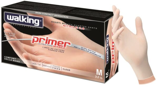 011782 GUANTO NITRILE PRIMER  TG.M 200PZ