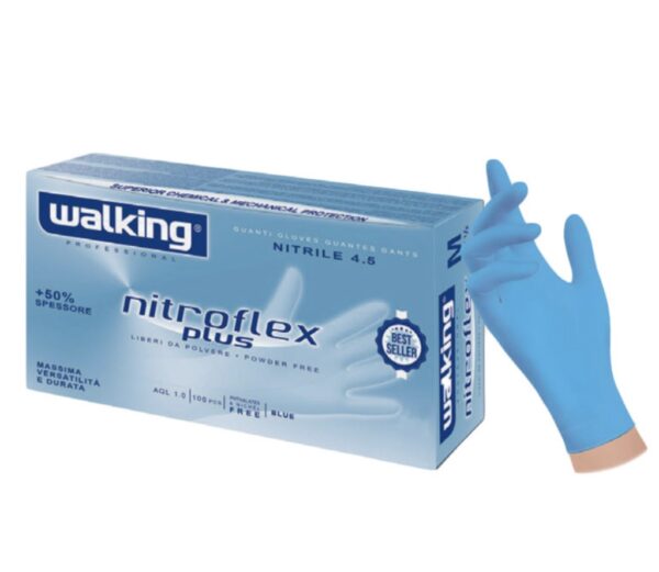 010384 GUANTO NITROFLEX PLUS TG.XL 100PZ