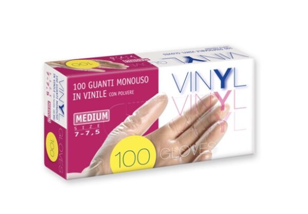 ICO/M GUANTO PURPOSE VINILE TG.M X100PZ
