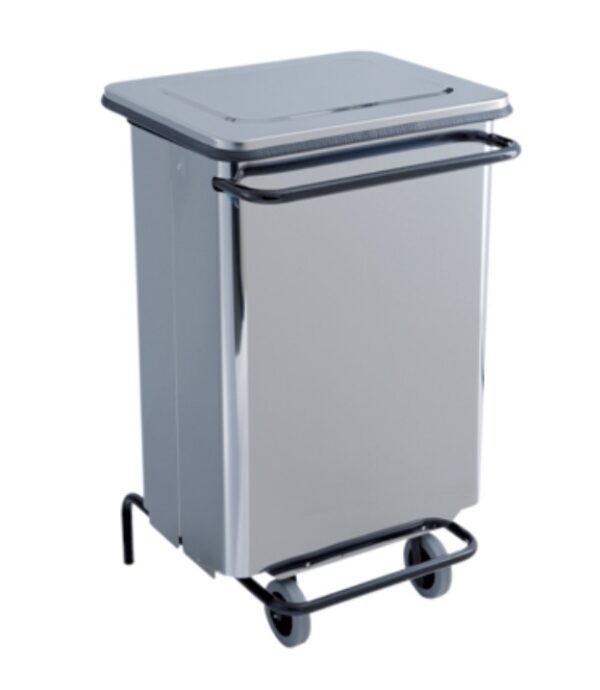 790630 PATTU.INOX 45X42X70 C/PEDAL LT.70