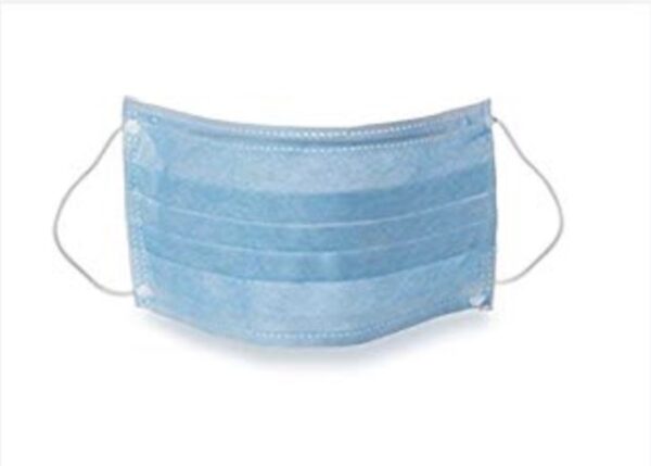 000 MASCHERINE C/ELAS.3V.AZZURRO 20X50PZ