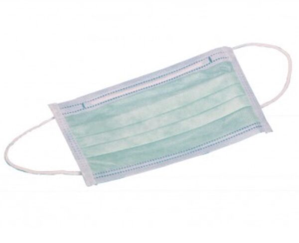 000 MASCHERINE C/ELAST.3V.VERDE 20X50PZ