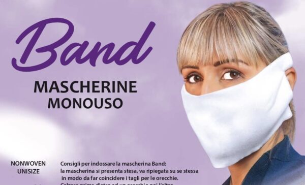 A2433-M20 MASCHERINA BAND 2V. 30X20PZ